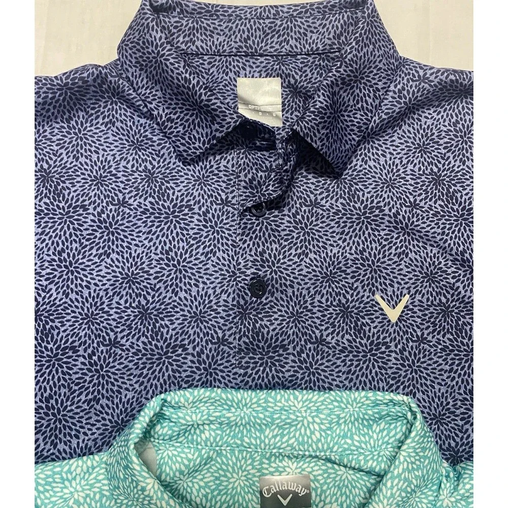 Callaway Set of 2 Men’s Polo Opti-Dri Performance Golf